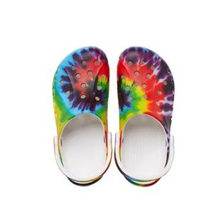 Brand New Baya Tie Dye Crocs - M4/W6
